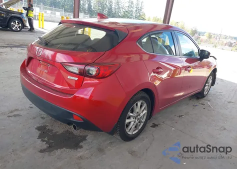 2016 Mazda Mazda3 I Touring z USA, uszkodzony, nr VIN JM1BM1M76G1293398